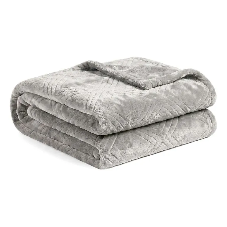 SUPERIOR® Alaska Diamond Quilted Polyester Fleece Multi-Use Throw