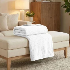 SUPERIOR® Alaska Diamond Quilted Polyester Fleece Multi-Use Throw