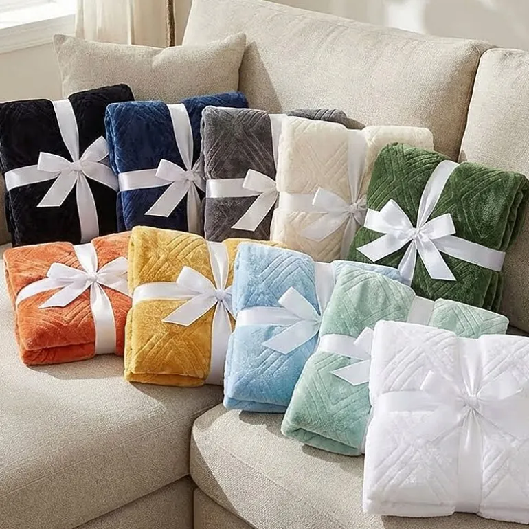 SUPERIOR® Alaska Diamond Quilted Polyester Fleece Multi-Use Throw