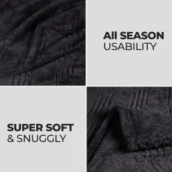 SUPERIOR® Alaska Diamond Quilted Polyester Fleece Multi-Use Throw
