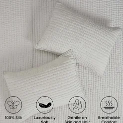 SUPERIOR® Bella Silk Handmade Luxury Quilt