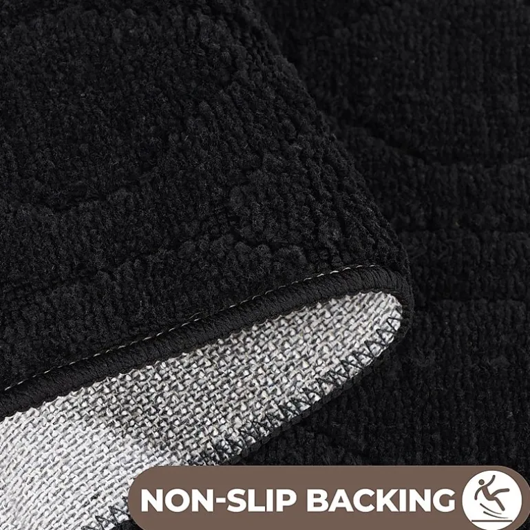 SUPERIOR® Brou 2-Pc Diamond Lattice Bath Rug