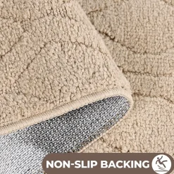 SUPERIOR® Brou 2-Pc Diamond Lattice Bath Rug