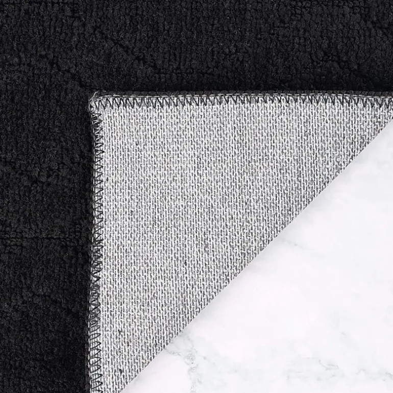 SUPERIOR® Brou 2-Pc Diamond Lattice Bath Rug