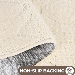SUPERIOR® Brou 2-Pc Diamond Lattice Bath Rug