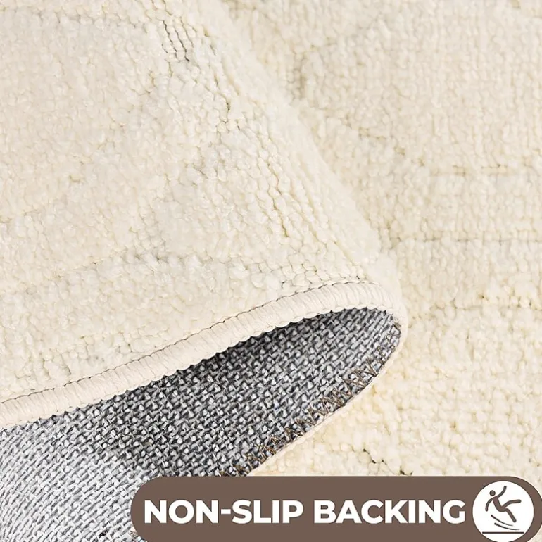 SUPERIOR® Brou 2-Pc Diamond Lattice Bath Rug
