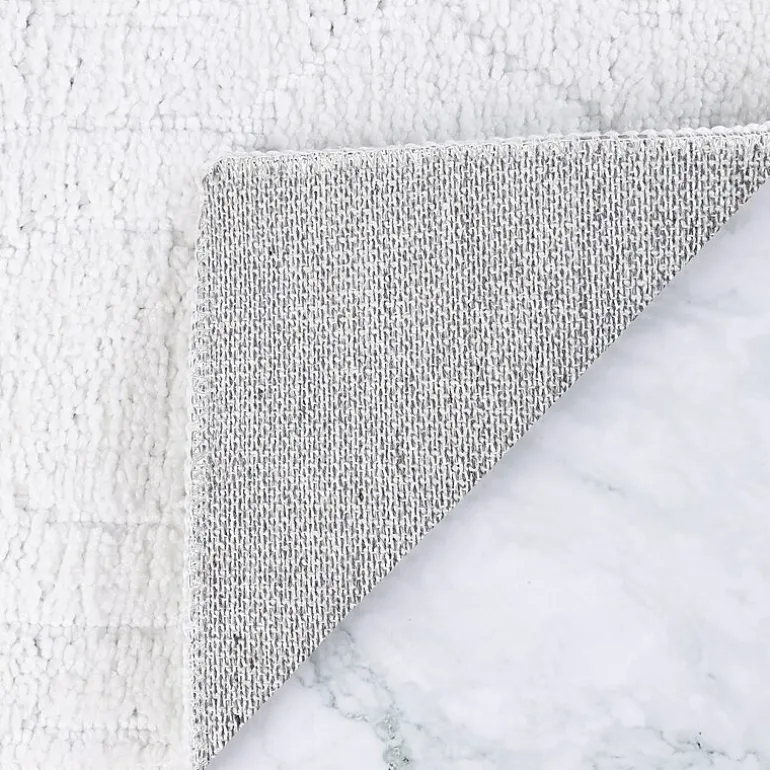 SUPERIOR® Brou 2-Pc Diamond Lattice Bath Rug
