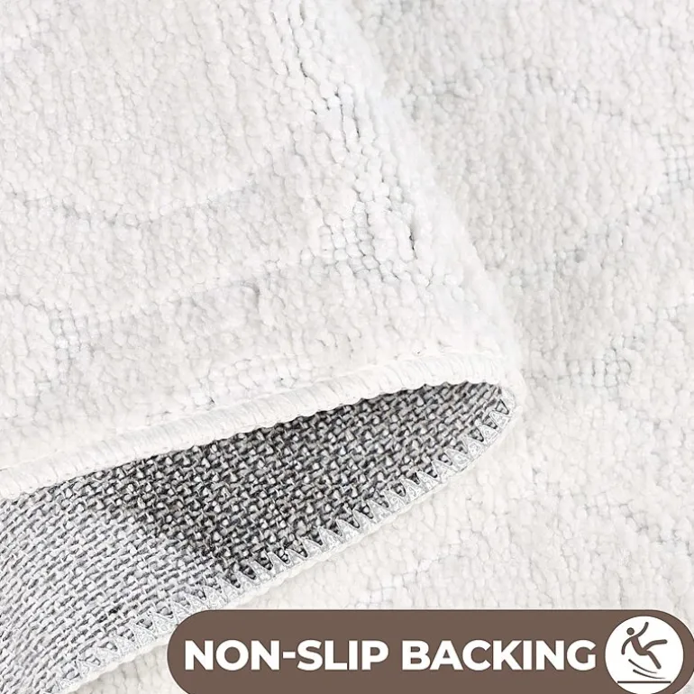 SUPERIOR® Brou 2-Pc Diamond Lattice Bath Rug