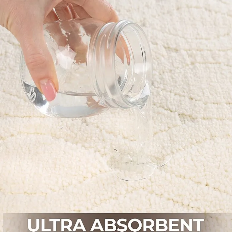 SUPERIOR® Brou 2-Pc Diamond Lattice Bath Rug