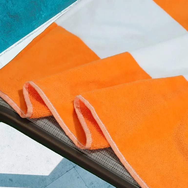 SUPERIOR® Cabana Collection | 100% Cotton Quick Dry Cabana Towel & Lounge Chair Cover
