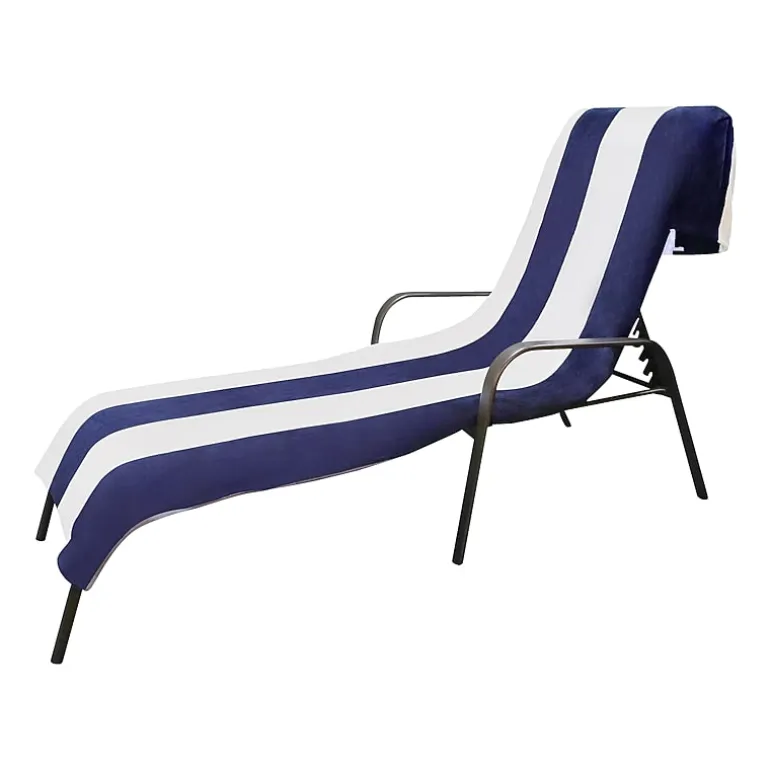 SUPERIOR® Cabana Collection | 100% Cotton Quick Dry Cabana Towel & Lounge Chair Cover