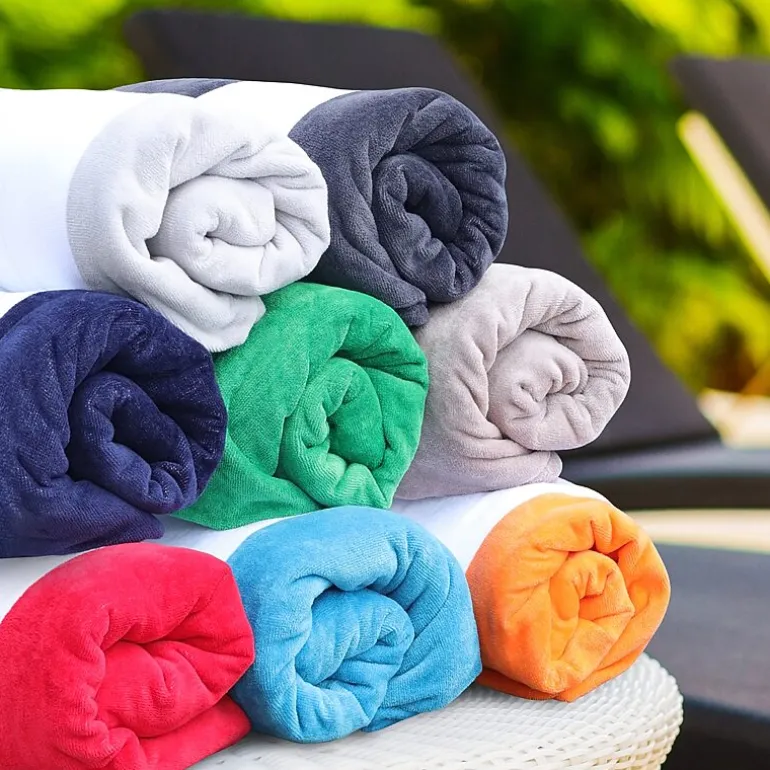 SUPERIOR® Cabana Collection | 100% Cotton Quick Dry Cabana Towel & Lounge Chair Cover