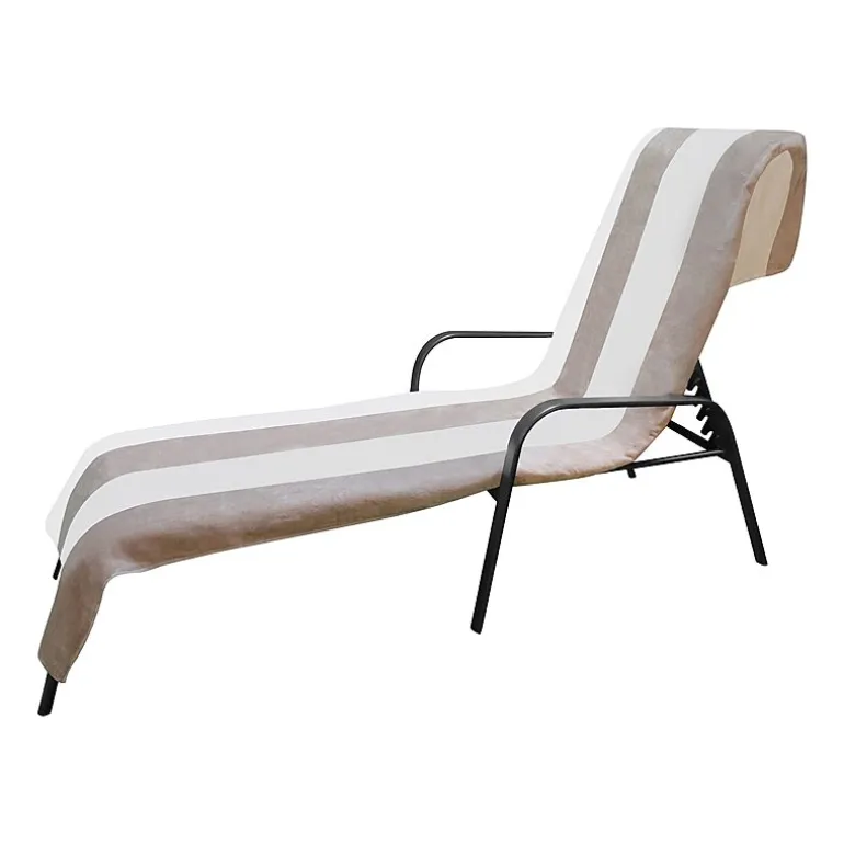 SUPERIOR® Cabana Collection | 100% Cotton Quick Dry Cabana Towel & Lounge Chair Cover