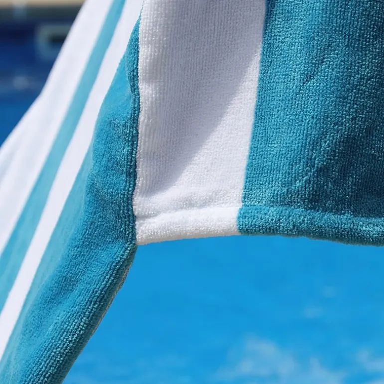 SUPERIOR® Cabana Collection | 100% Cotton Quick Dry Cabana Towel & Lounge Chair Cover