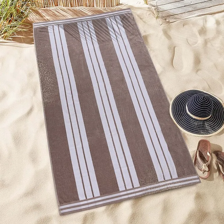 SUPERIOR® Cabana Collection |100% Cotton Quick Dry 2 Piece Beach Towel Set