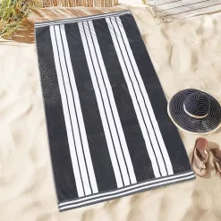 SUPERIOR® Cabana Collection |100% Cotton Quick Dry 2 Piece Beach Towel Set