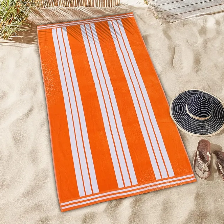 SUPERIOR® Cabana Collection |100% Cotton Quick Dry 2 Piece Beach Towel Set