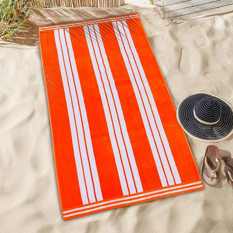 SUPERIOR® Cabana Collection |100% Cotton Quick Dry 2 Piece Beach Towel Set