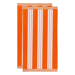 SUPERIOR® Cabana Collection |100% Cotton Quick Dry 2 Piece Beach Towel Set
