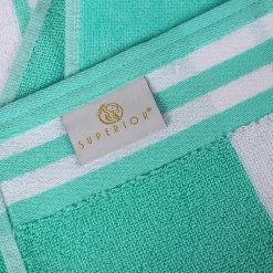 SUPERIOR® Cabana Collection | 100% Cotton Quick Dry Beach Towel