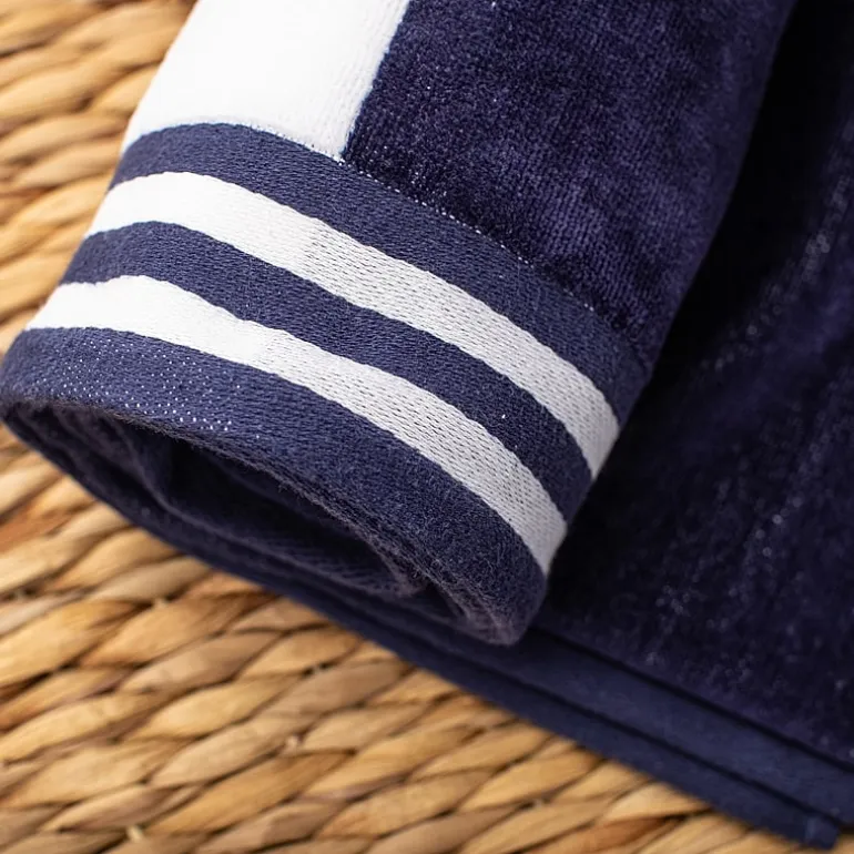 SUPERIOR® Cabana Stripe Oversized Quick Dry Beach Towel