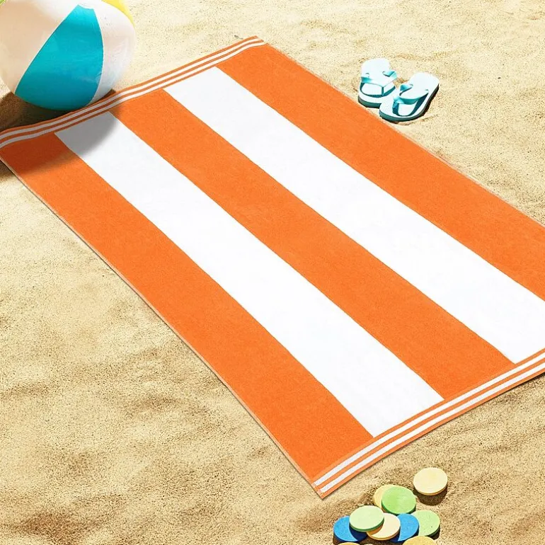 SUPERIOR® Cabana Stripe Oversized Quick Dry Beach Towel