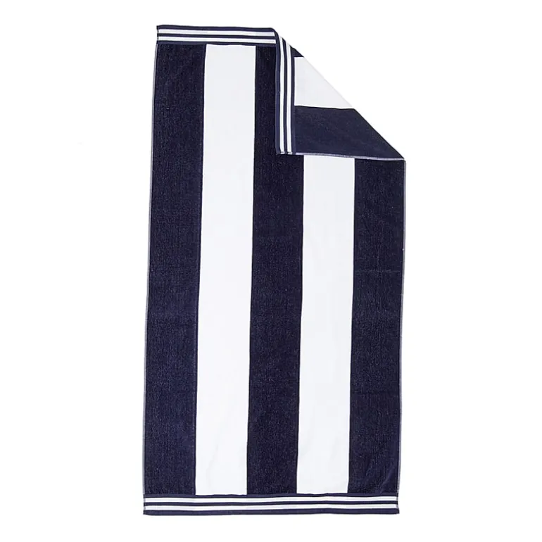 SUPERIOR® Cabana Stripe Oversized Quick Dry Beach Towel