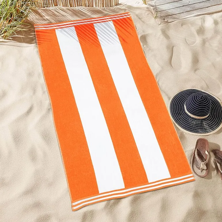 SUPERIOR® Cabana Stripe Oversized Quick Dry Beach Towel