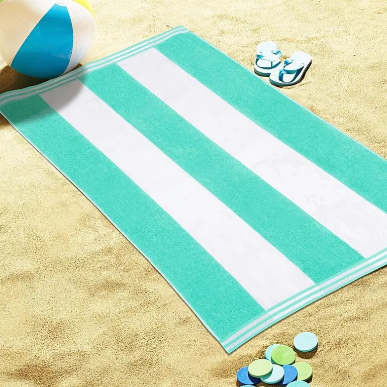 SUPERIOR® Cabana Stripe Oversized Quick Dry Beach Towel