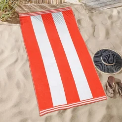 SUPERIOR® Cabana Stripe Oversized Quick Dry Beach Towel
