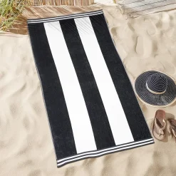 SUPERIOR® Cabana Stripe Oversized Quick Dry Beach Towel
