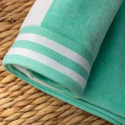 SUPERIOR® Cabana Stripe Oversized Quick Dry Beach Towel