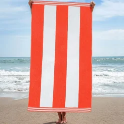 SUPERIOR® Cabana Stripe Oversized Quick Dry Beach Towel