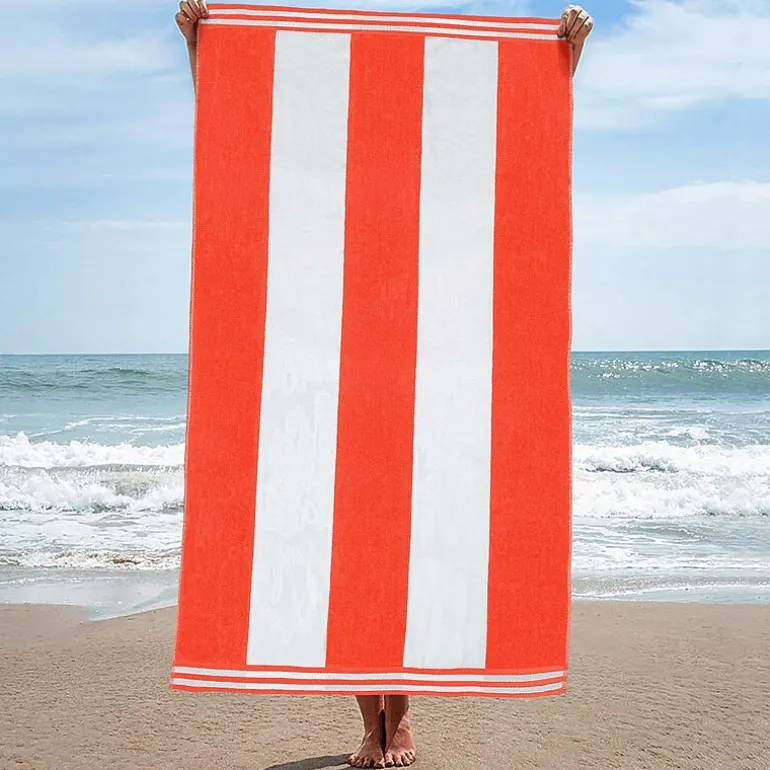 SUPERIOR® Cabana Stripe Oversized Quick Dry Beach Towel
