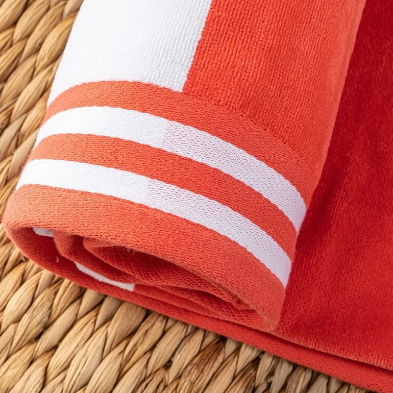SUPERIOR® Cabana Stripe Oversized Quick Dry Beach Towel