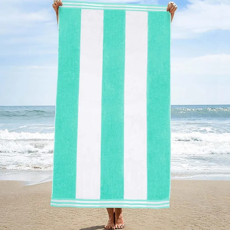 SUPERIOR® Cabana Stripe Oversized Quick Dry Beach Towel