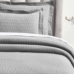 SUPERIOR® Calvert Cotton Lattice Geometric Jacquard Bedspread