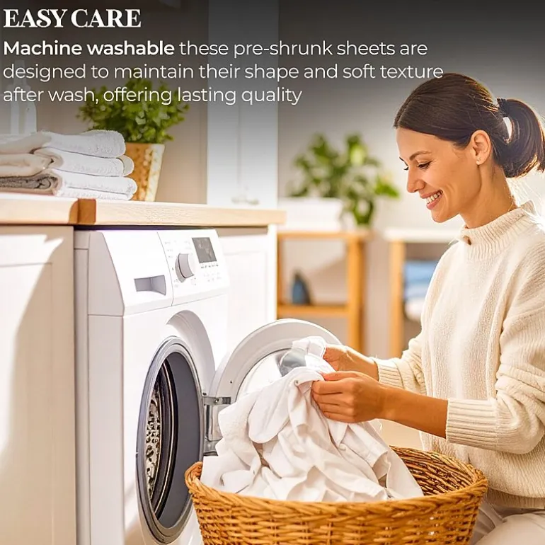 SUPERIOR® Carmen Pre-Washed For Added Softness Deep Pocket Sheet Set