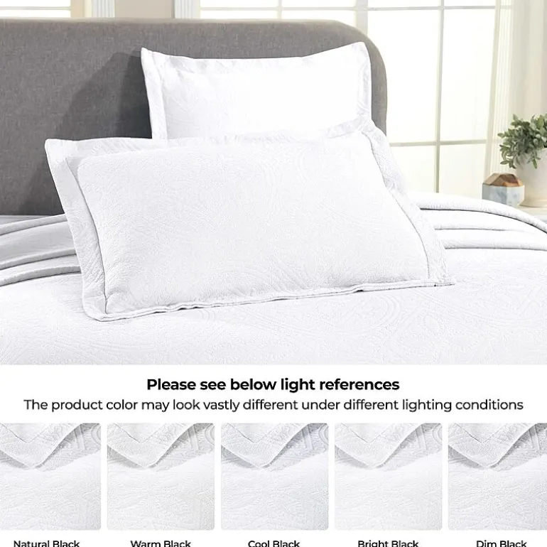 SUPERIOR® Celtic Circle Textured Woven Jacquard Bedspread with Shams