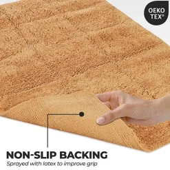 SUPERIOR® Cotton Checkers 2-Pc Bath Bath Rug