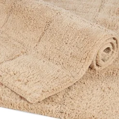 SUPERIOR® Cotton Checkers 2-Pc Bath Bath Rug