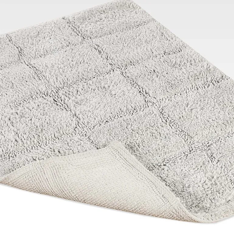 SUPERIOR® Cotton Checkers 2-Pc Bath Bath Rug