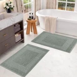 SUPERIOR® Cotton 2-Pc Bath Mat