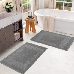 SUPERIOR® Cotton 2-Pc Bath Mat
