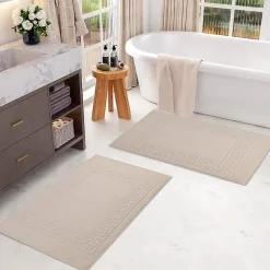 SUPERIOR® Cotton 2-Pc Bath Mat