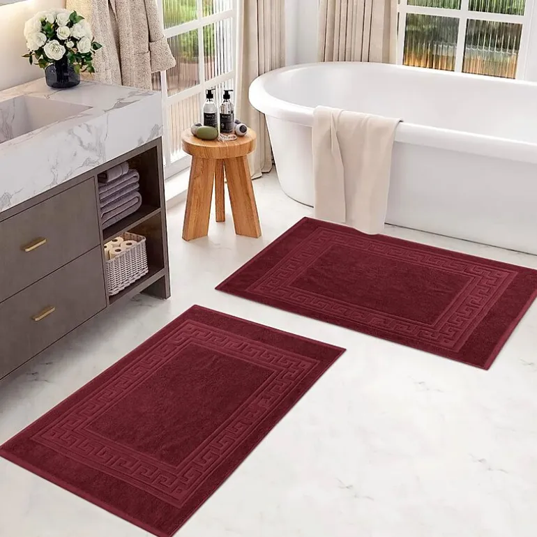 SUPERIOR® Cotton 2-Pc Bath Mat