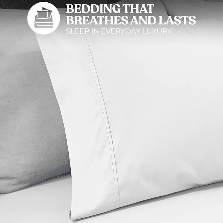 SUPERIOR® Cotton Rich Blend Durable Soft 600tc Deep Pocket Sheet Set