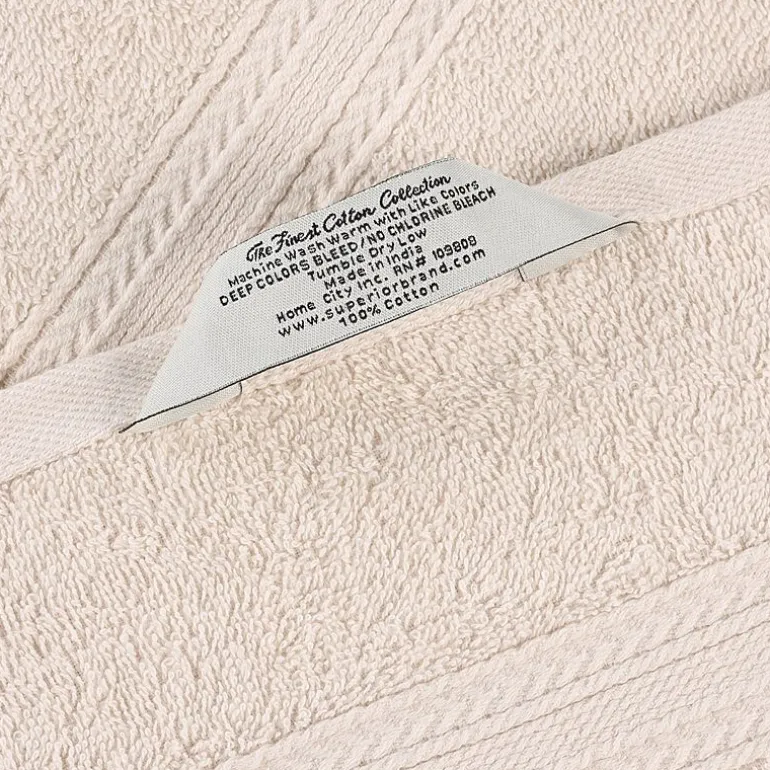 SUPERIOR® Eco-Friendly Cotton 2-pc. Bath Sheet