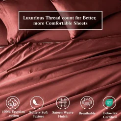 SUPERIOR® Egyptian Cotton Classic Soft 650tc Deep Pocket Sheet Set