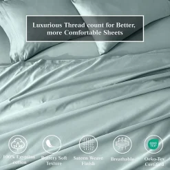 SUPERIOR® Egyptian Cotton Classic Soft 650tc Deep Pocket Sheet Set